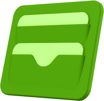 Elemento de carteira 3D